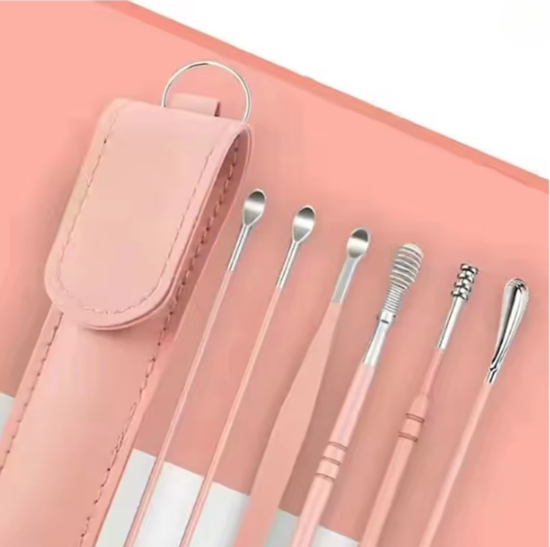 Edelstahl Ohren -Reinigungsset