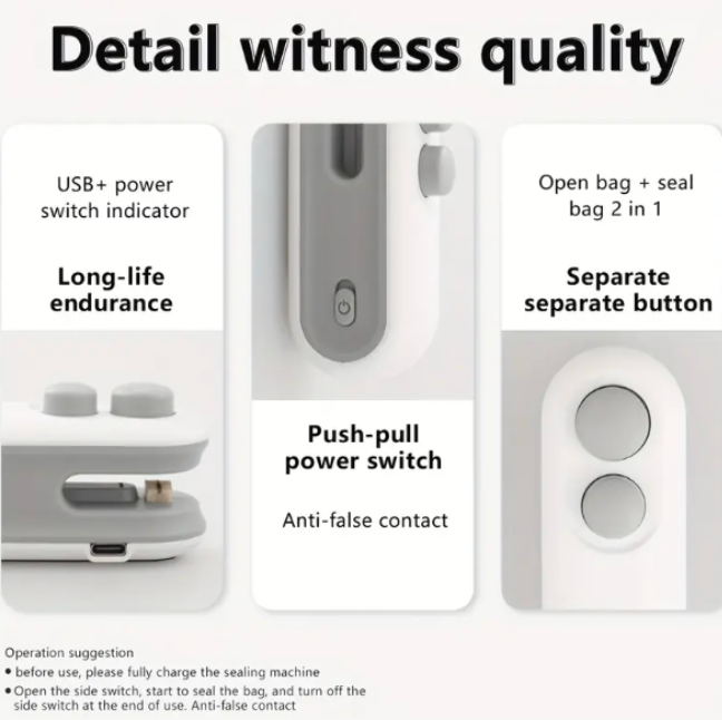 SealPro: Lebensmittel mit einem Klick frisch halten