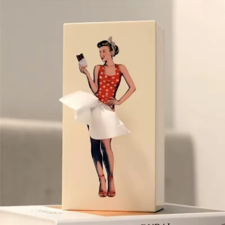 Grace & Gale: Kunstvolle Tissue Box