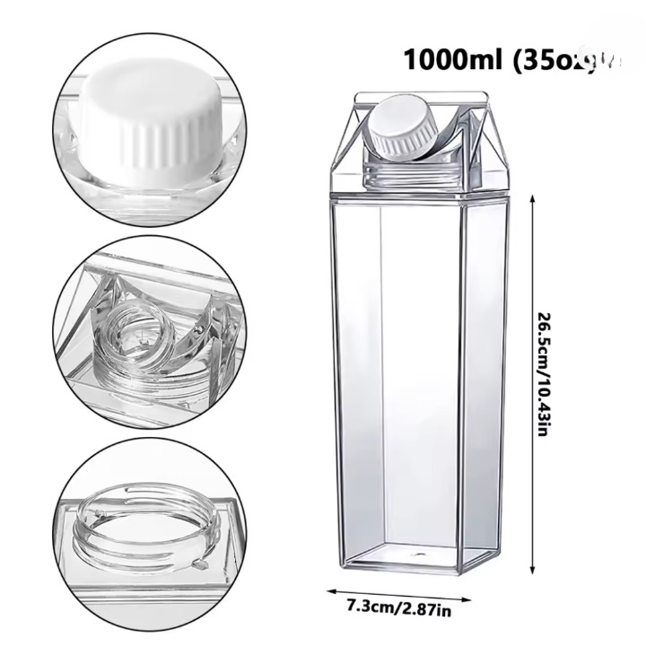 PureView Milchflasche: Auslaufsicher und BPA-frei