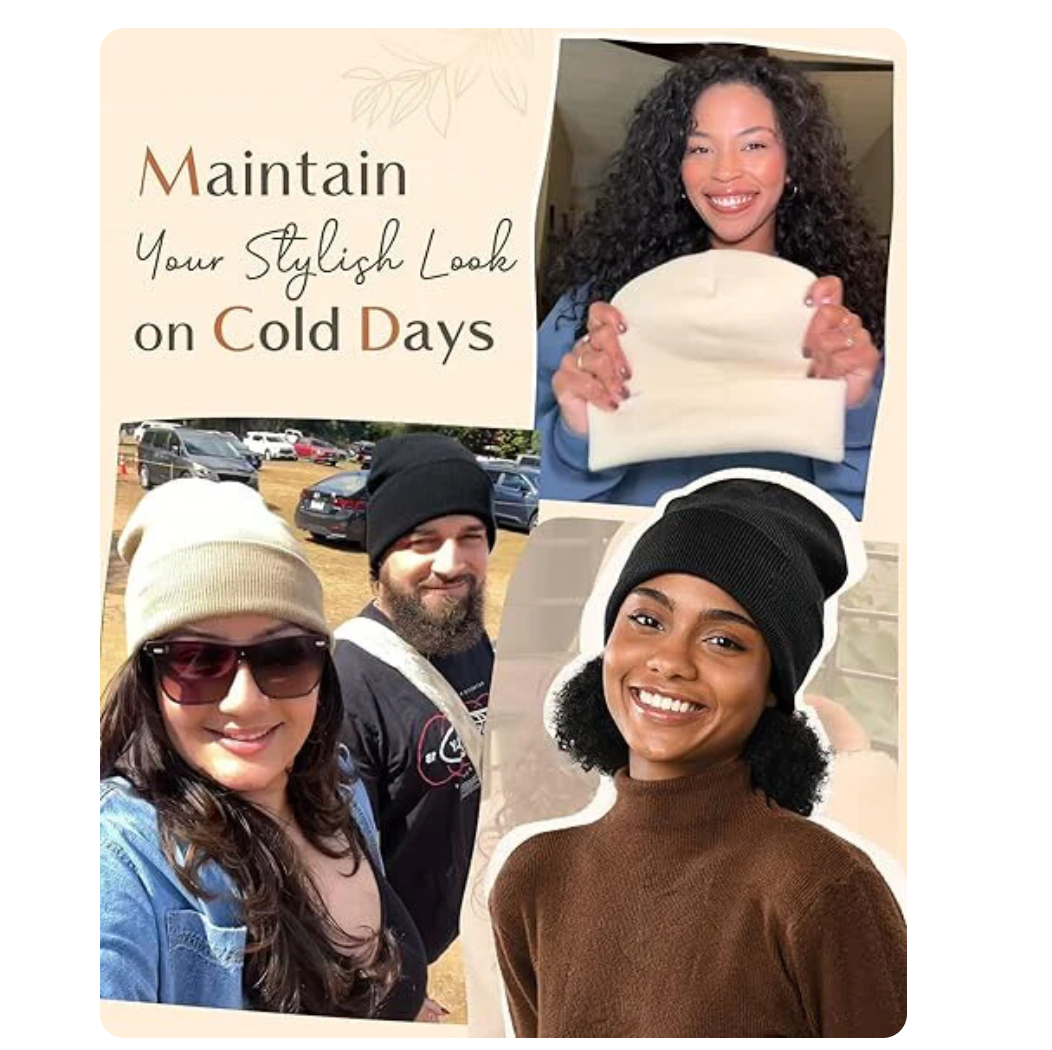 SilkFrost Beanie: Kein Frizz und kein Haarbruch