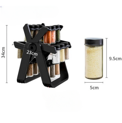 SpiceWheel™ Pro 18 - Alle Gewürze sofort griffbereit