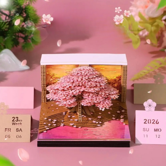 PapierMagie™ – Der Fliegende Kirschblüten-Traum