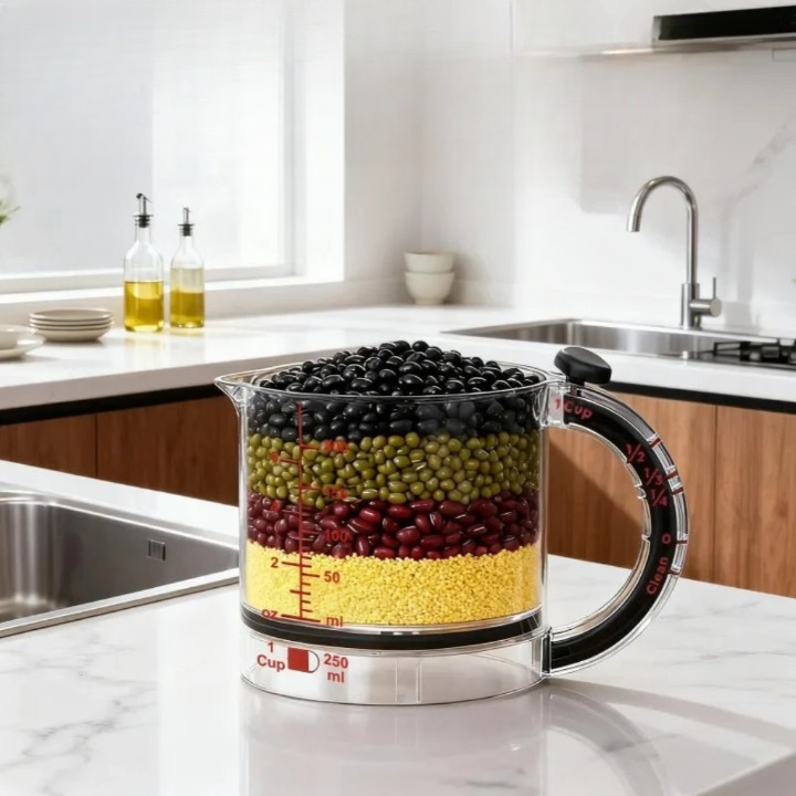 CulinaryCube™ Pro – Der 4-in-1 Wunder-Messbecher