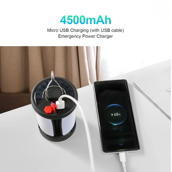 SolarSphere™ Pro – Die ultimative 360° Solar-Outdoorlampe