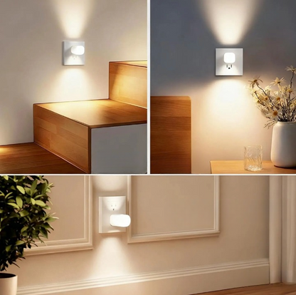 Intelligentes LED-Nachtlicht mit Sensor