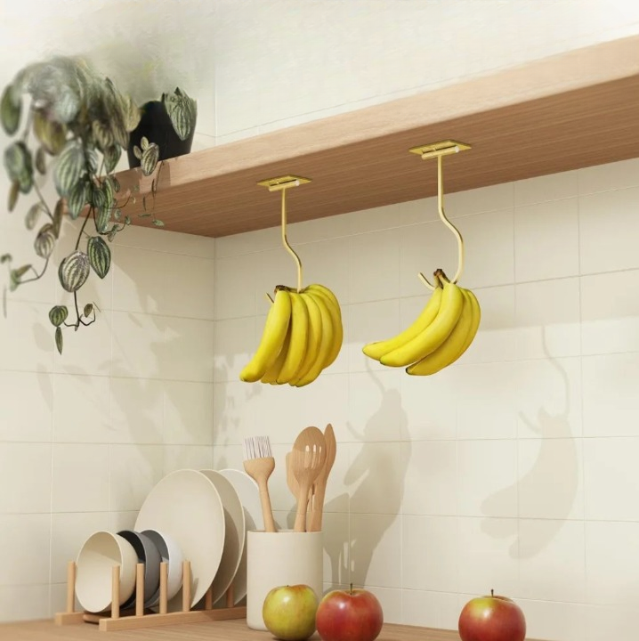 BananaHold 2 Stük – Klappbarer Bananenhaken