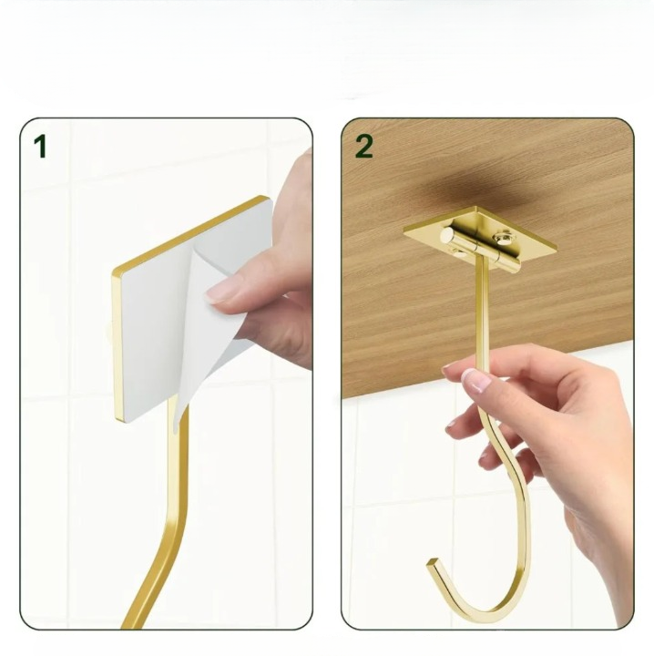 BananaHold 2 Stük – Klappbarer Bananenhaken