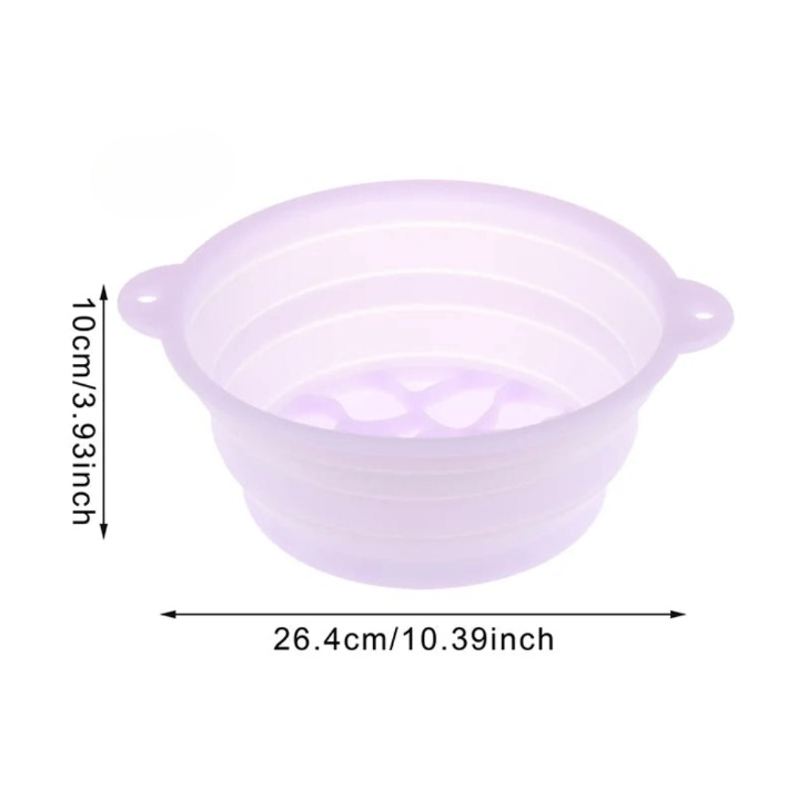 GlowChill – Faltbare Eis-Gesichtsschale aus Silikon