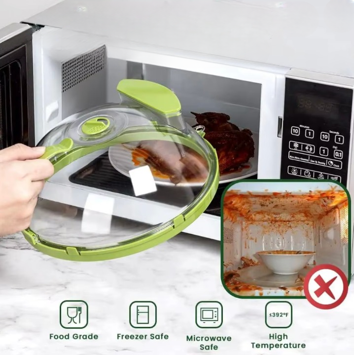 Gracenal SteamGuard – Mikrowellenhaube met Dampf-System
