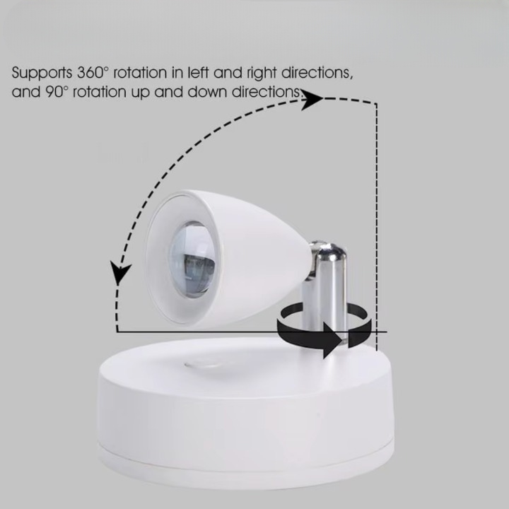 LuminaSpot – Wiederaufladbarer LED-Strahler met Fernbedienung