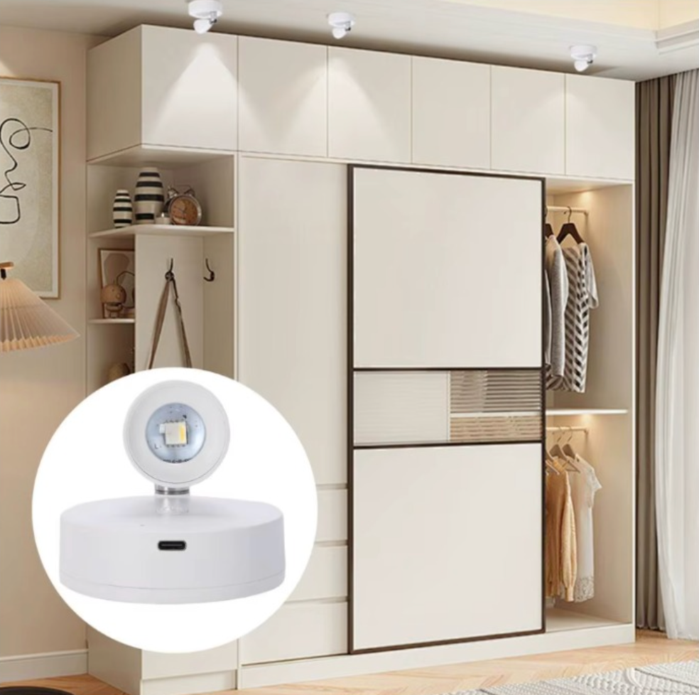 LuminaSpot – Wiederaufladbarer LED-Strahler met Fernbedienung