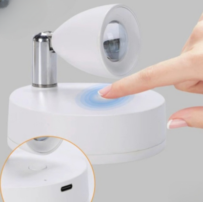 LuminaSpot – Wiederaufladbarer LED-Strahler met Fernbedienung