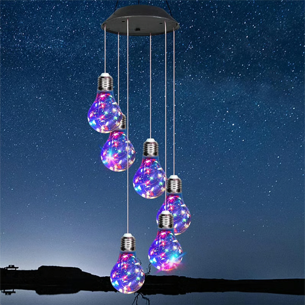 SolarRainbow Bulbs – 6 Farbwechselndes  LED-Birnen