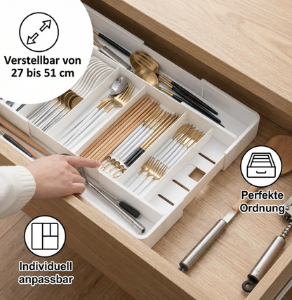 FlexiSpace – Ausziehbarer Schubladen-Organizer