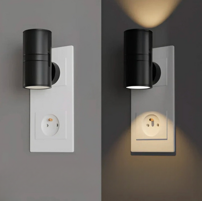 LuminaPlug – LED-Steckdosenleuchte mit Dimmfunktion & Sensor