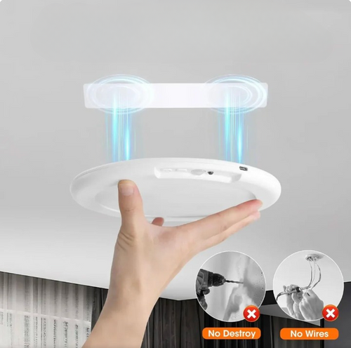 LumiDock™ – Die Kabellose Magnet-Deckenleuchte