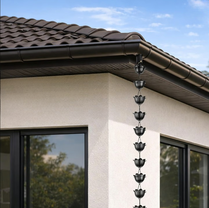 AquaFlow™ – Die Elegante Lotus-Regenkette