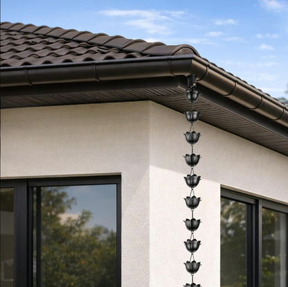 AquaFlow™ – Die Elegante Lotus-Regenkette