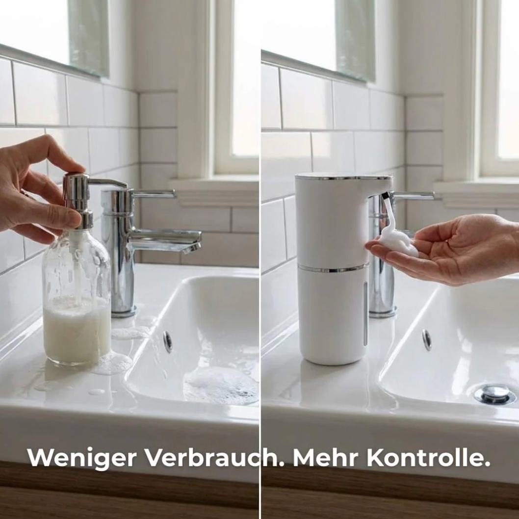 PureGlow™ – Der Sensor-Schaumseifenspender XL