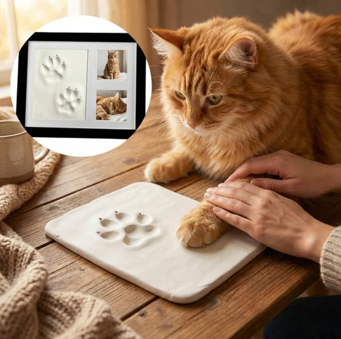 EverPaw™ – Das 3D-Pfotenabdruck Memorial Set