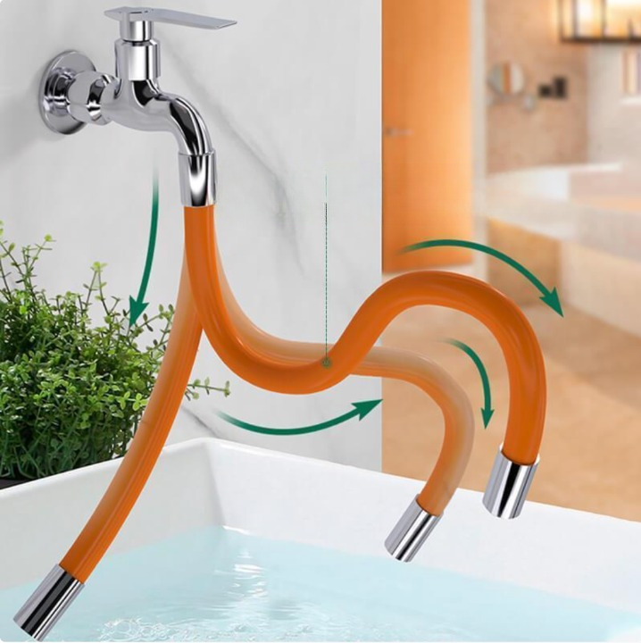 FlexStream™ – Die universelle 360° Wasserhahn-Verlängerung