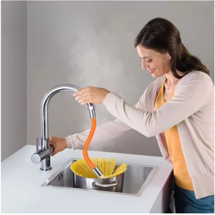 FlexStream™ – Die universelle 360° Wasserhahn-Verlängerung