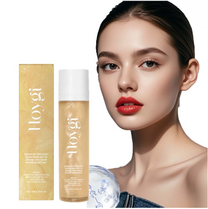 GlowGuard™ SPF 50+ – Das ultimative Setting Mist & Sonnenschutz
