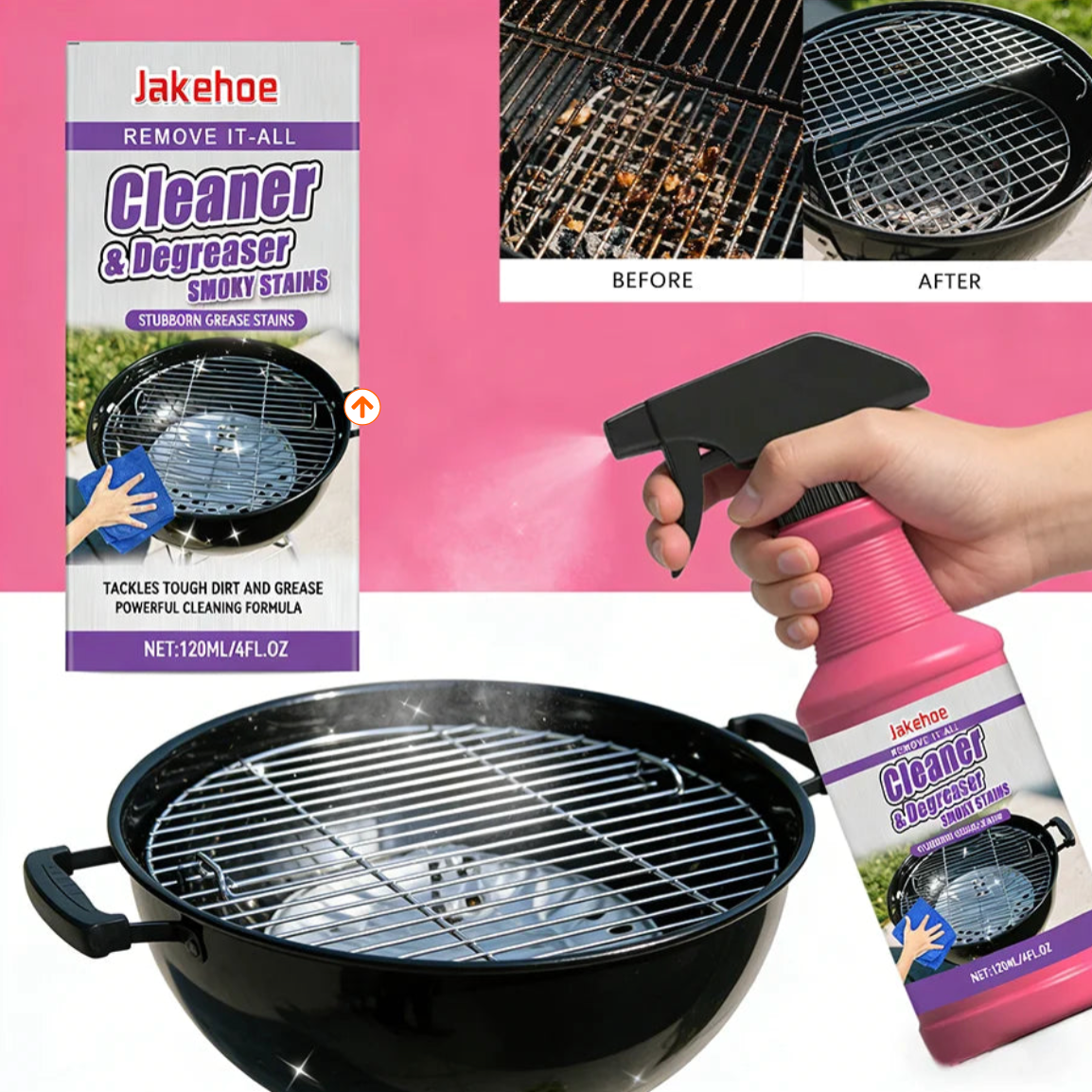 GrillGleam™ – Bringen Sie Ihren Grill in Rekordzeit zum Strahlen