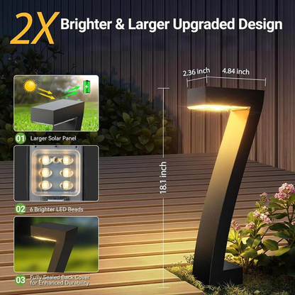 SolarPath 7™ – Moderne Eleganz für Ihre Wege und Einfahrten