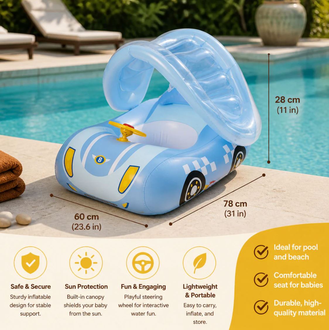 SplashCar™ – Der erste eigene Flitzer für kleine Wasserratten