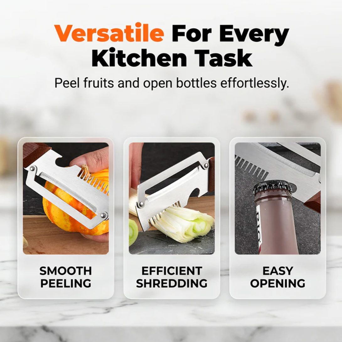 VeggieCut™ 3-in-1 – Ihr vielseitiger Küchenallrounder
