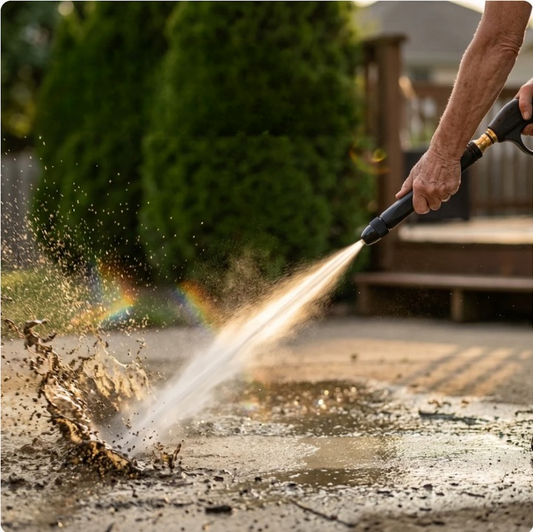 HydroBlast™ – Profi-Reinigung direkt am Gartenschlauch