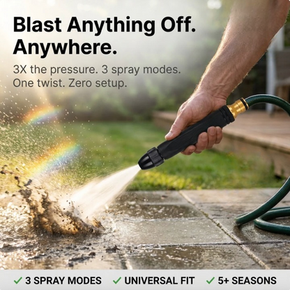 HydroBlast™ – Profi-Reinigung direkt am Gartenschlauch