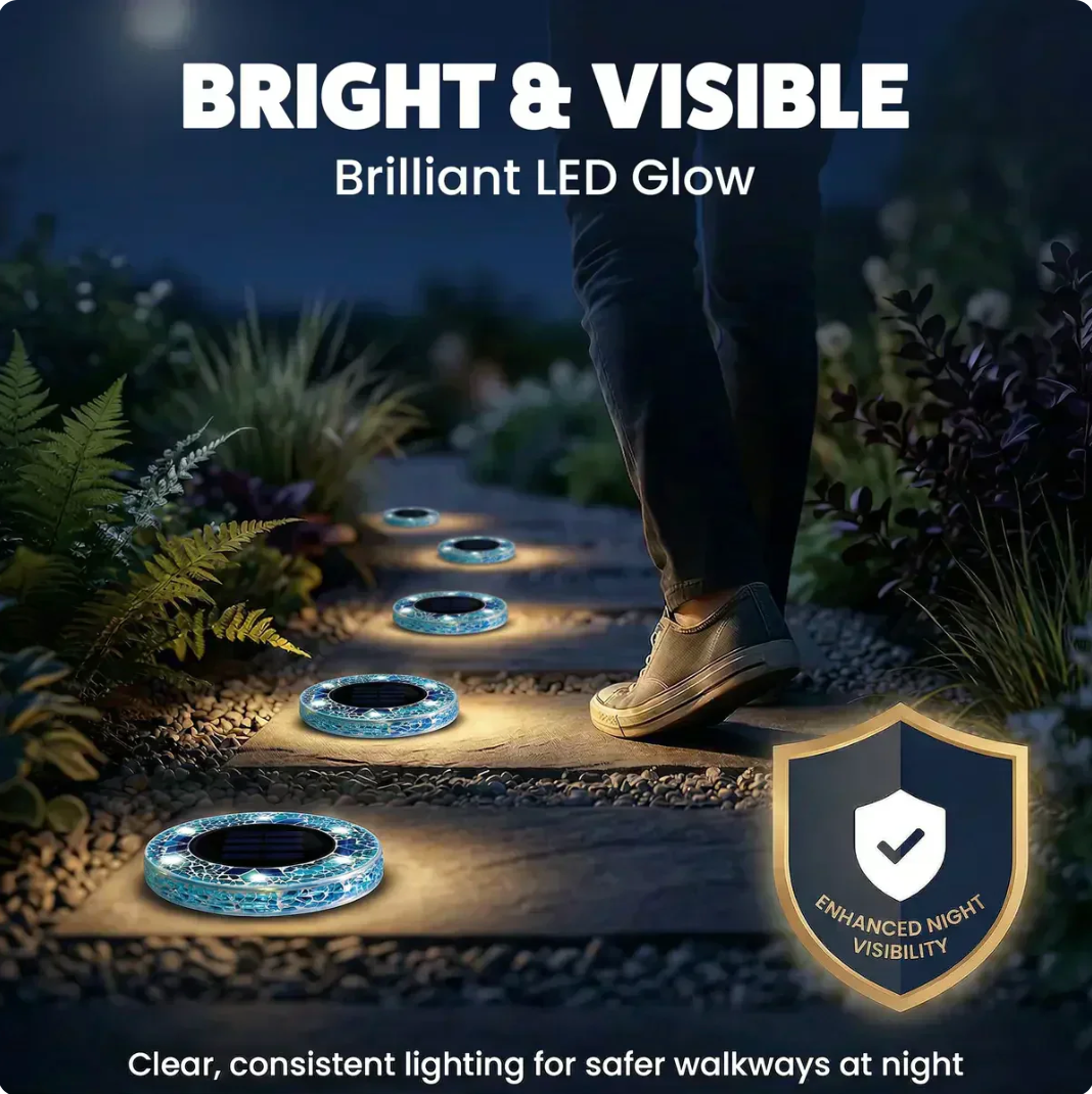 MosaicGlow™ – Solar-Gartenleuchten für Magische Abende