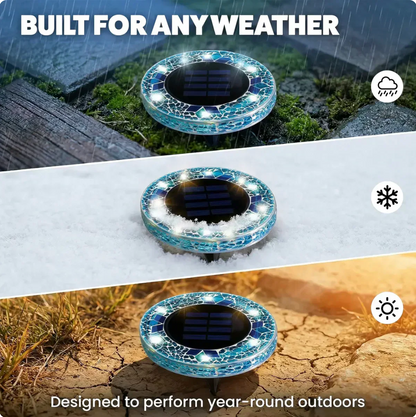 MosaicGlow™ – Solar-Gartenleuchten für Magische Abende