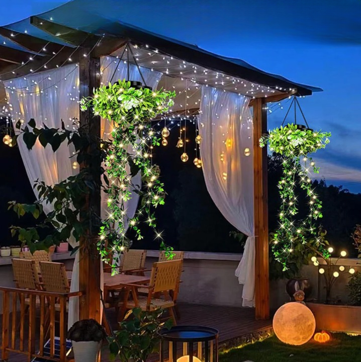 IvyGlow™ – Die Solar-Hängepflanze die Nachts Magisch Leuchtet