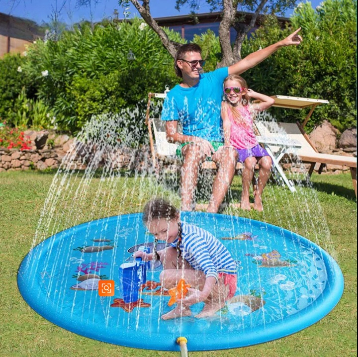 SplashPad™ – Wasserpark im Garten in 5 Minuten