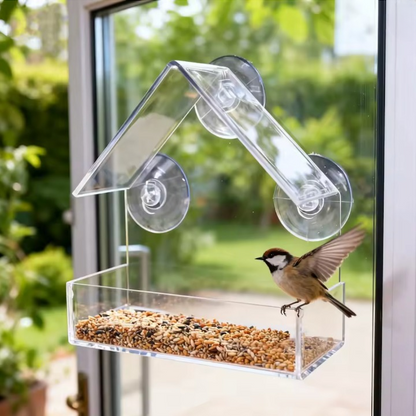 BirdView™ – Transparenter Vogelfutterspender