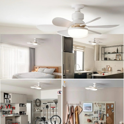 AirGlow™ – 2-in-1 Deckenventilator mit LED-Lampe und Fernbedienung