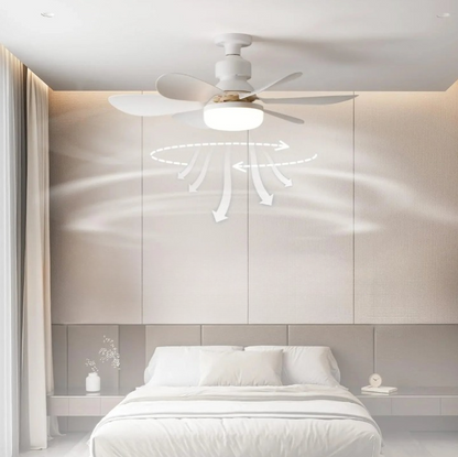 AirGlow™ – 2-in-1 Deckenventilator mit LED-Lampe und Fernbedienung
