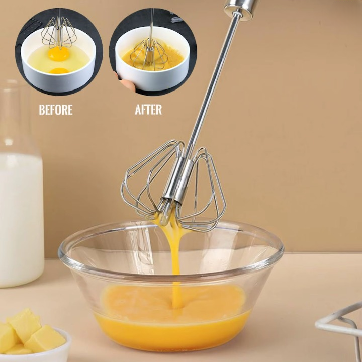WhiskPro™ – Halbautomatischer Eierschneebesen