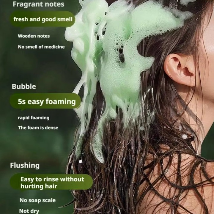 CypressPure™ – Festes Shampoo gegen fettiges Haar
