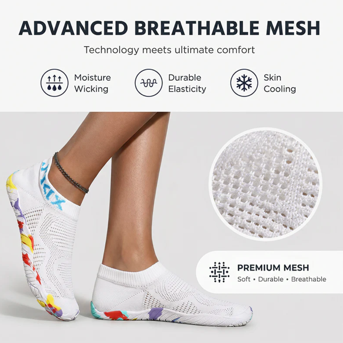 WaveWalk™ – Atmungsaktive Wasserschuhe