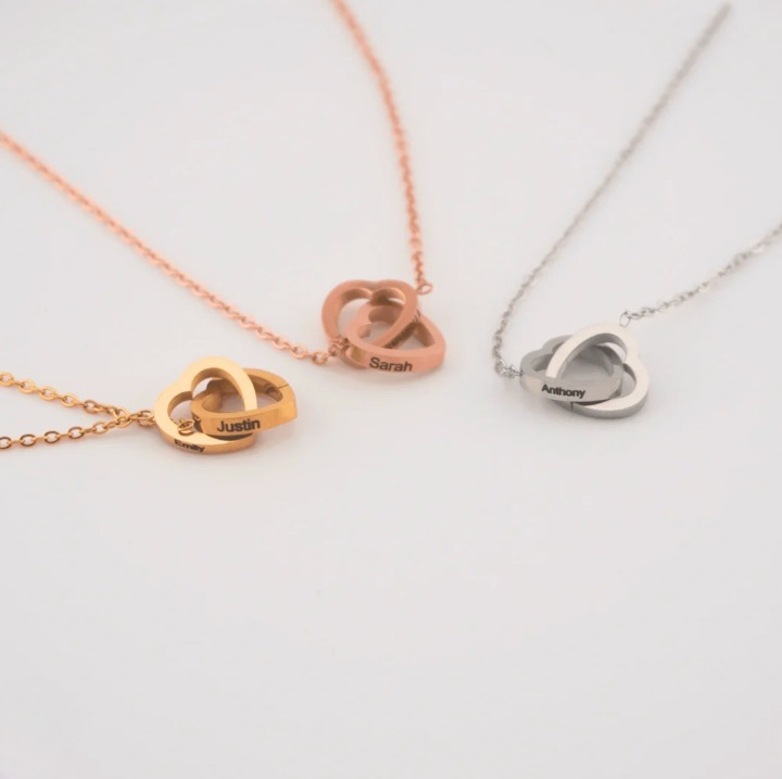 Beara Namenskette in Gold, Silber und Rosé Gold