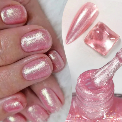 Perlissa Glitzer-Nagellack Rosa-Glitzer, Nageldesign
