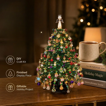 Perluma – DIY-Perlenbaum mit LED-Licht