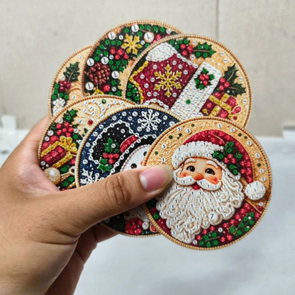 Glitzora – Diamond-Painting Weihnachtsanhänger-Set