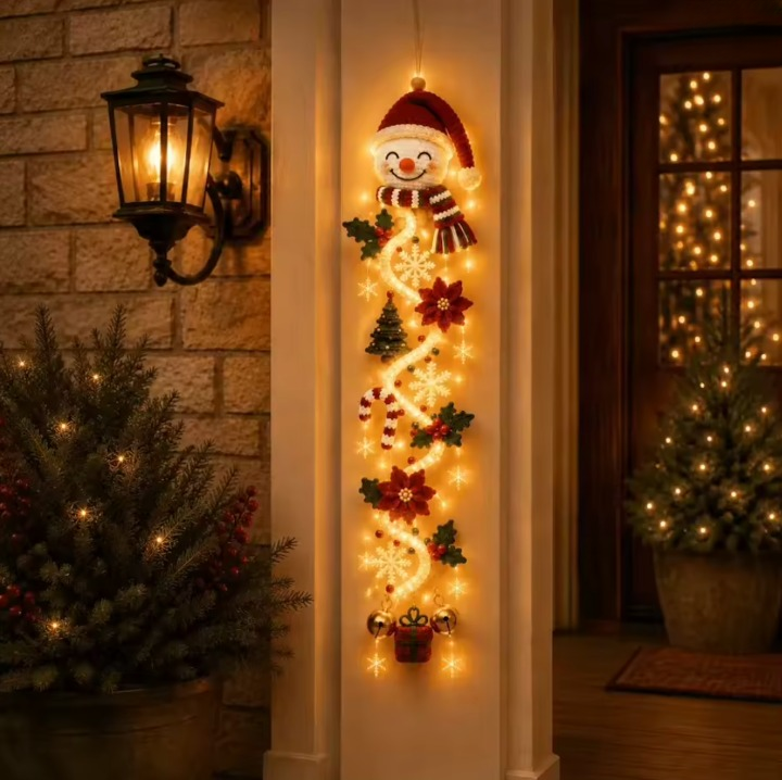 Luminella – Beleuchtete Weihnachts-Hängedeko