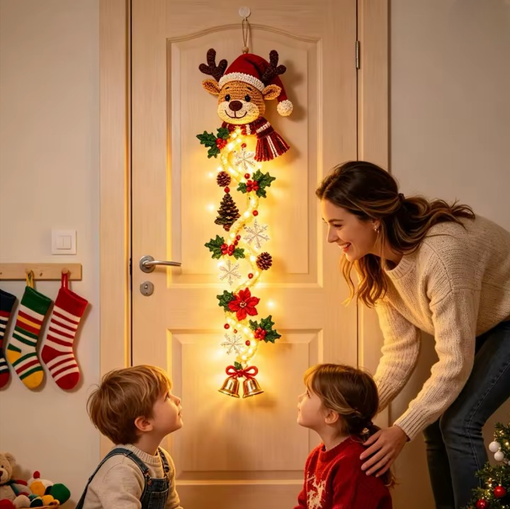 Luminella – Beleuchtete Weihnachts-Hängedeko